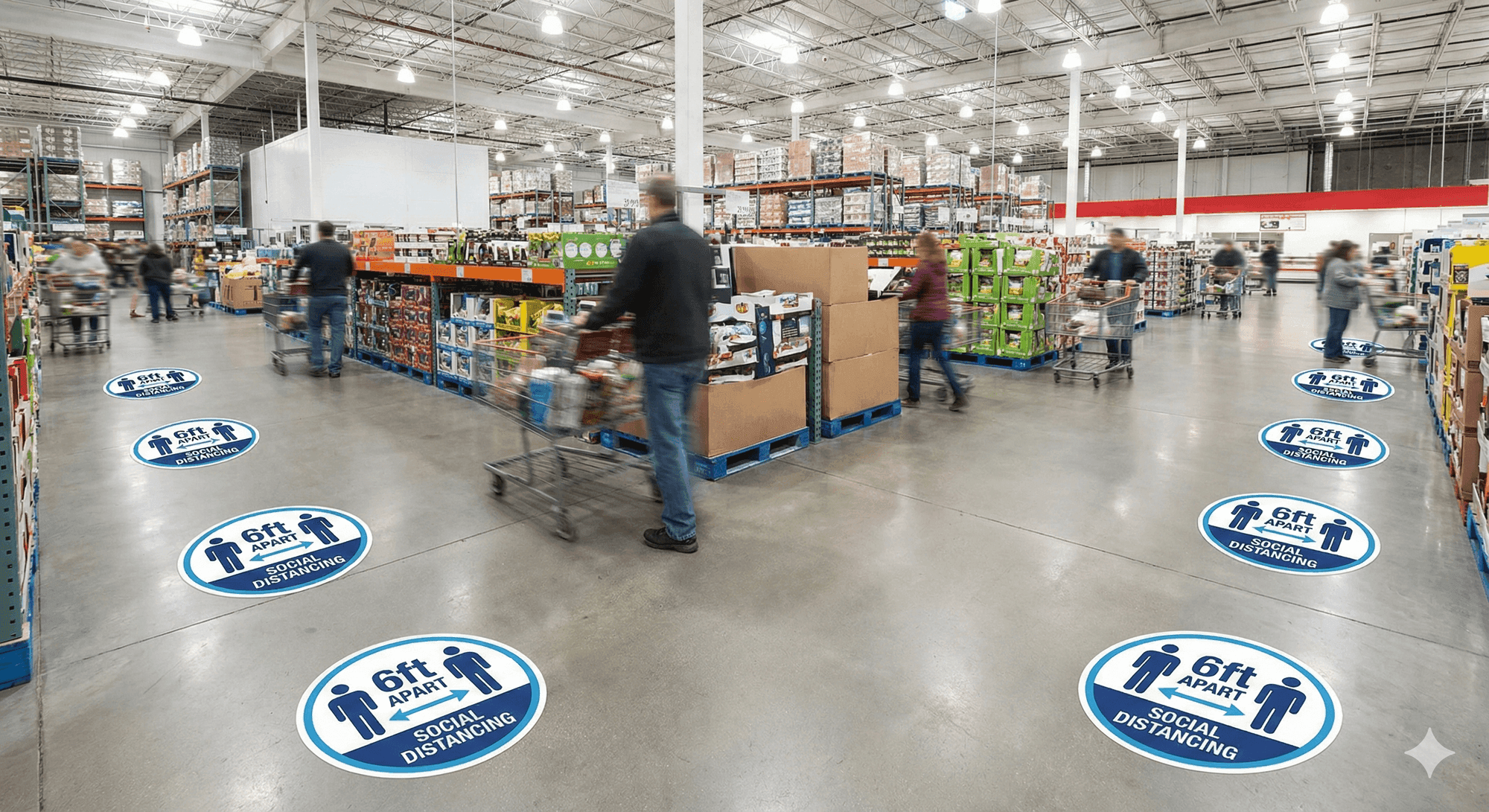 Eye-catching and slip-resistant.