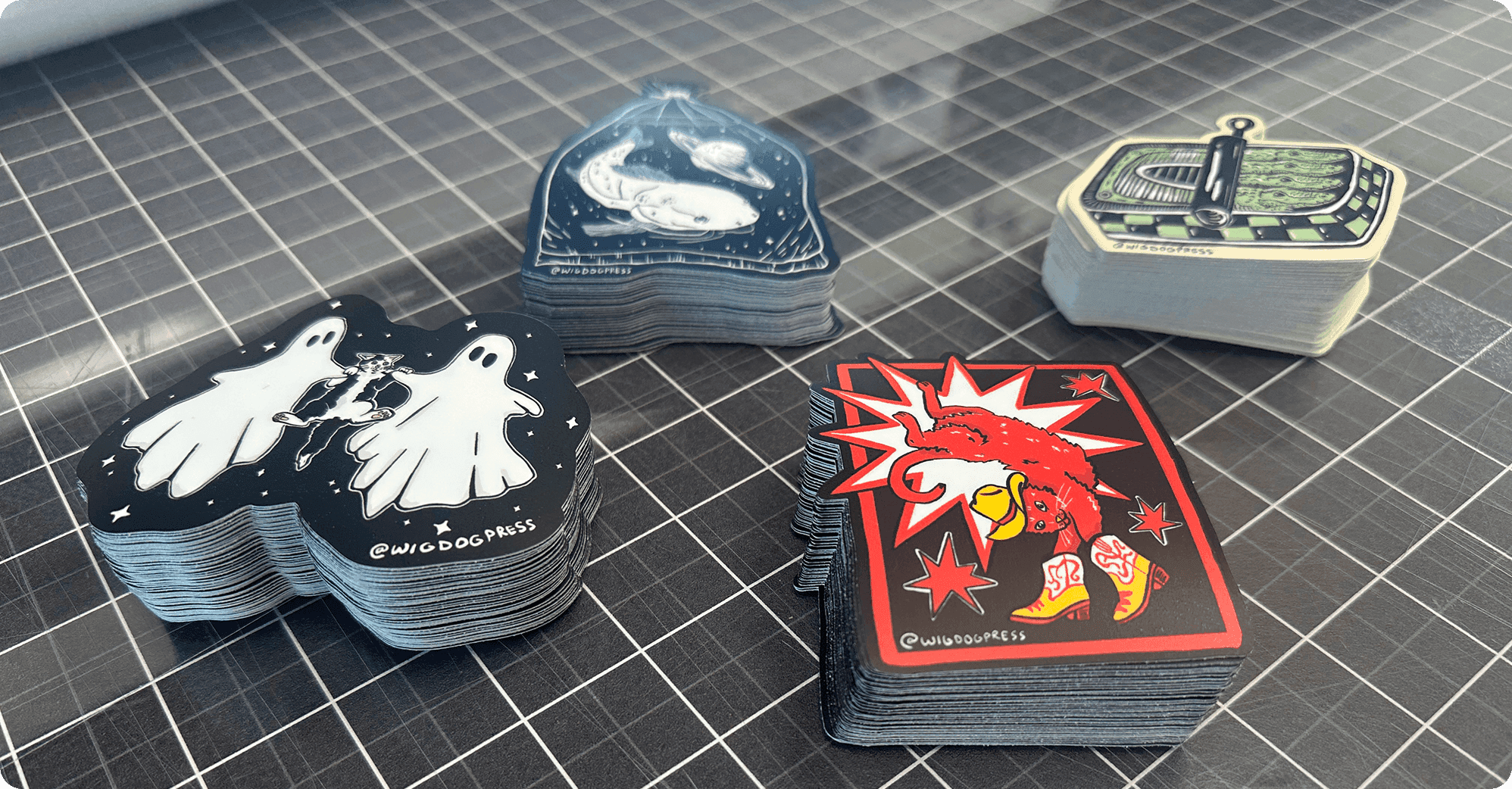 Custom die cut stickers