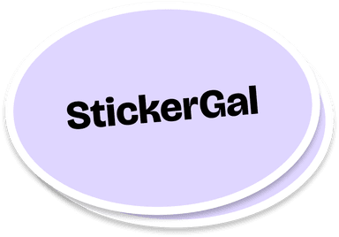 Oval Stickers